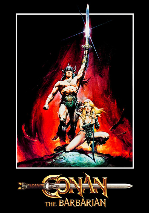 Cartel de Conan el bárbaro (1982)